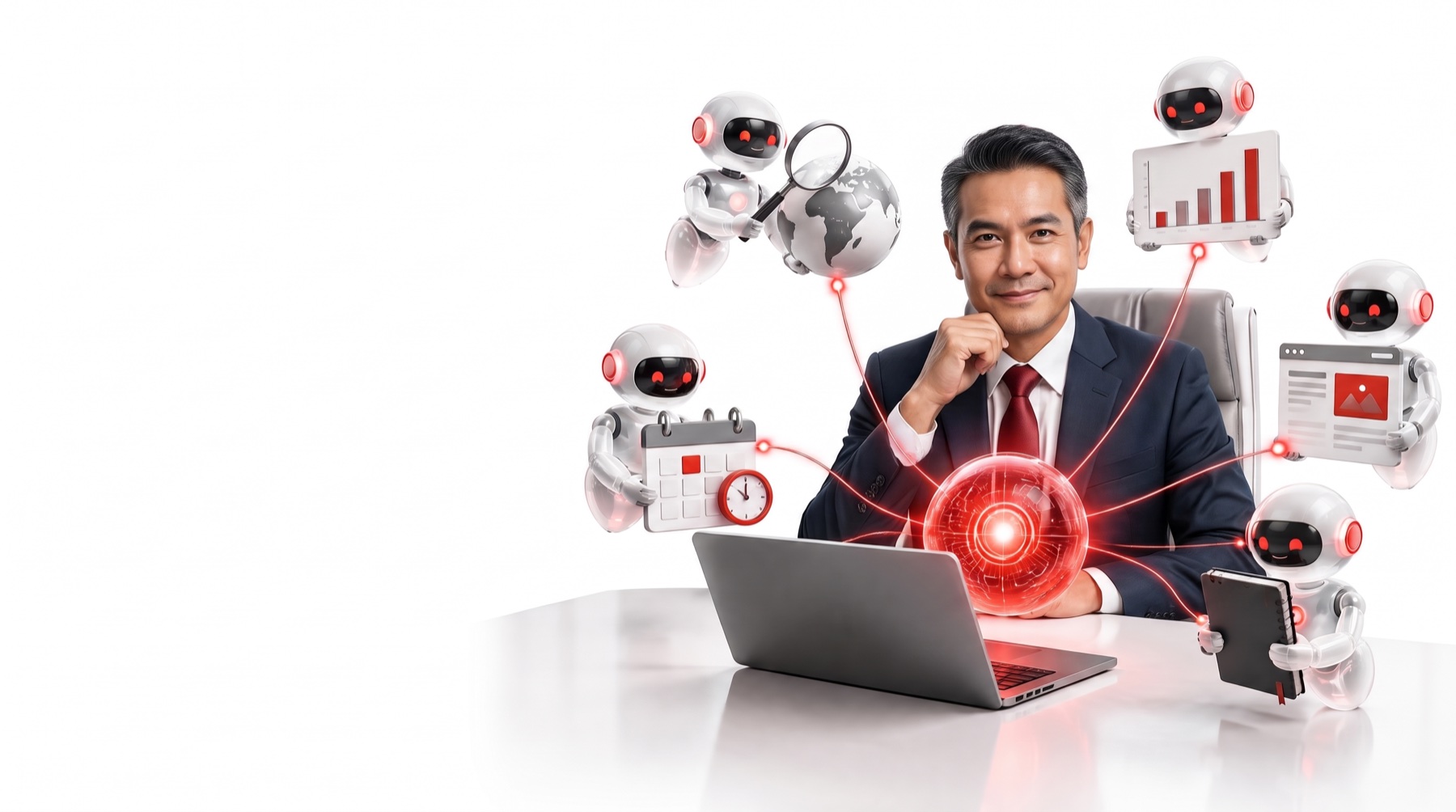 ผู้บริหารสั่งงานทีม AI Agent