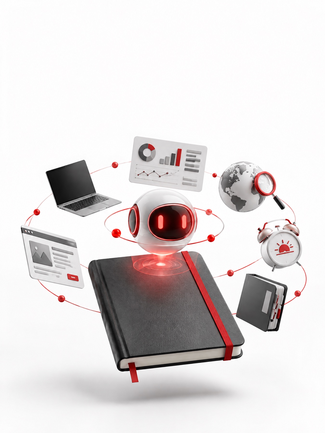 AI Agent และเครื่องมือทำงานรอบสมุดคู่มือ